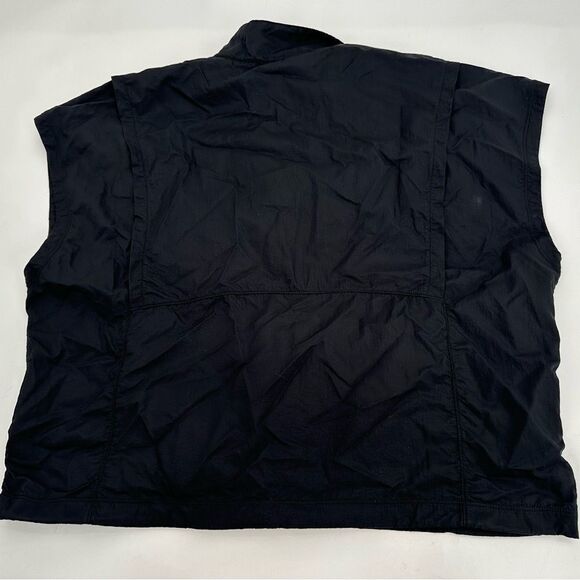 Nike Training Vest Repel City Ready Black Oversized Athletic Windbreaker Vest - Picture 6 of 10